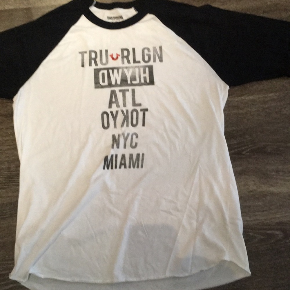 TRUE RELIGION Long SleeVe tee